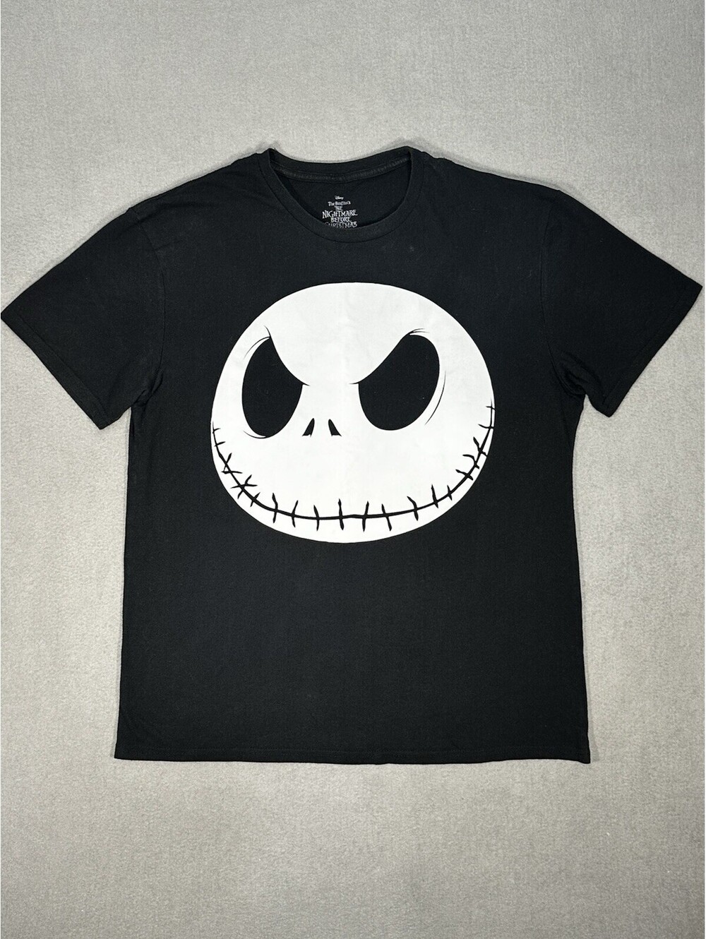 Men’s Disney The Nightmare Before Christmas Jack Skellington T-Shirt  Size L